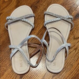 Silver Women's Sandals